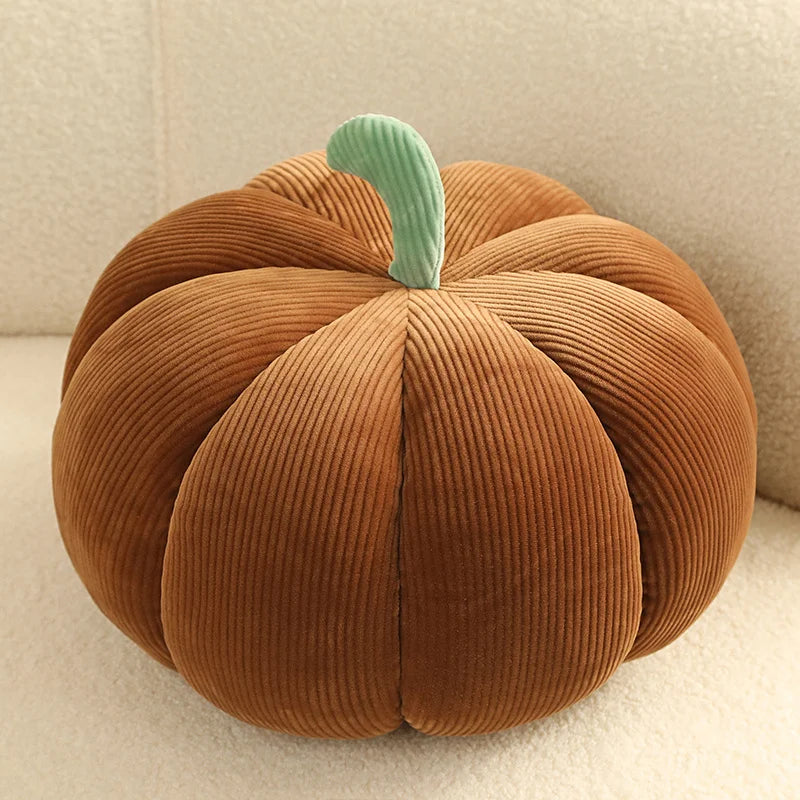 Pumpkin Plush Cushion - Soft Stuffed Pillow, Sofa Decoration, Halloween & Autumn Gift
