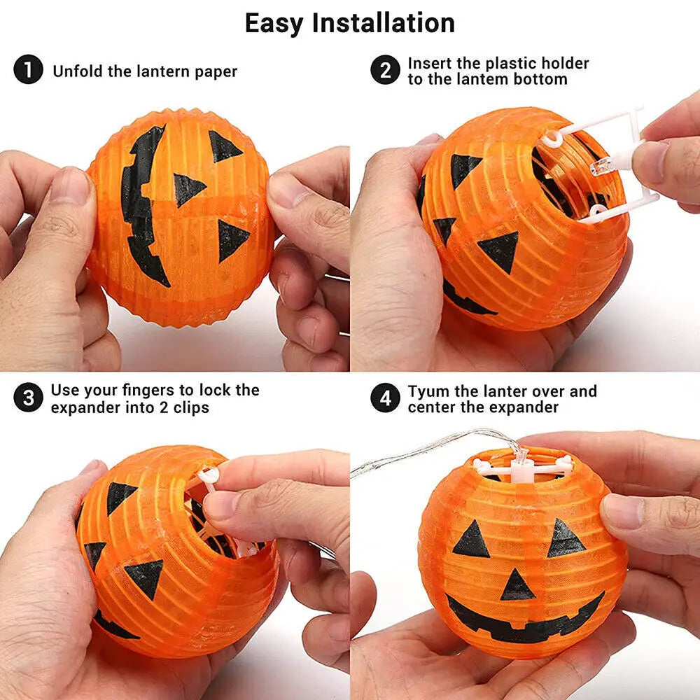 Pumpkin Halloween LED Fairy Lights