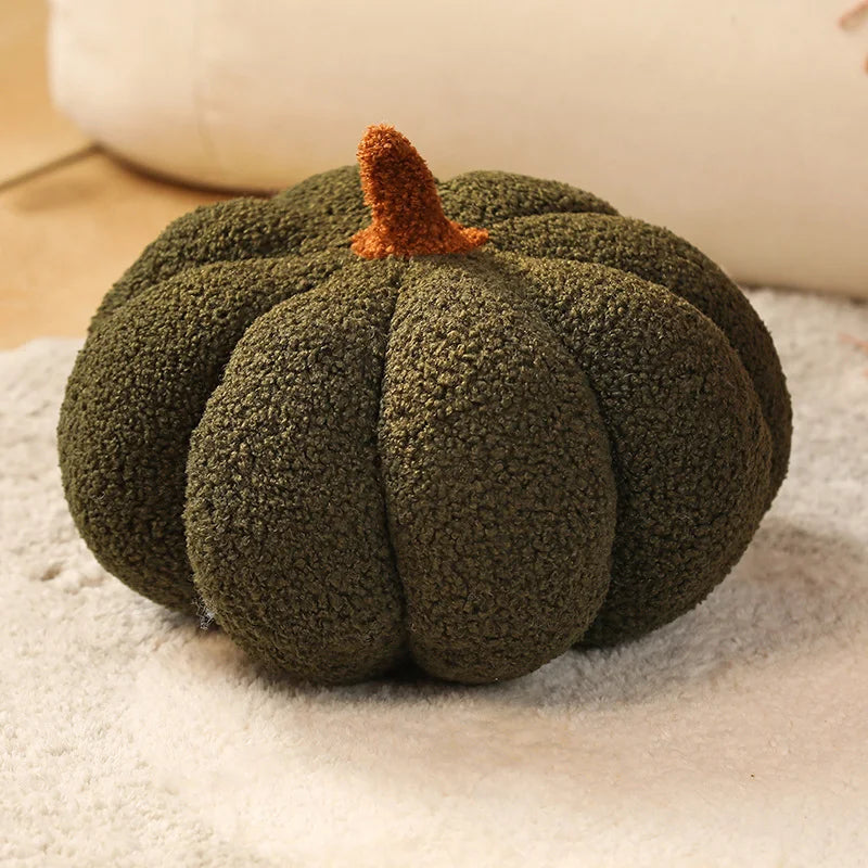 Pumpkin Plush Cushion - Soft Stuffed Pillow, Sofa Decoration, Halloween & Autumn Gift