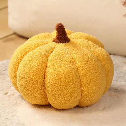 Pumpkin Plush Cushion - Soft Stuffed Pillow, Sofa Decoration, Halloween & Autumn Gift