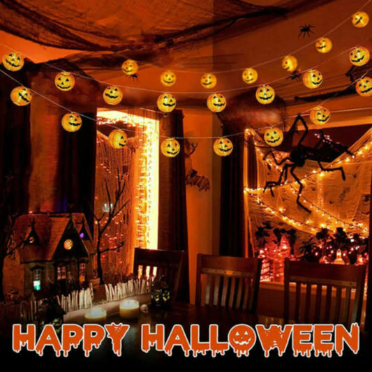 Pumpkin Halloween LED Fairy Lights