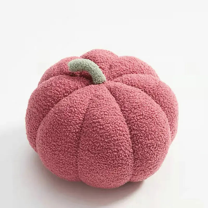 Pumpkin Plush Cushion - Soft Stuffed Pillow, Sofa Decoration, Halloween & Autumn Gift