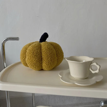 Pumpkin Plush Cushion - Soft Stuffed Pillow, Sofa Decoration, Halloween & Autumn Gift