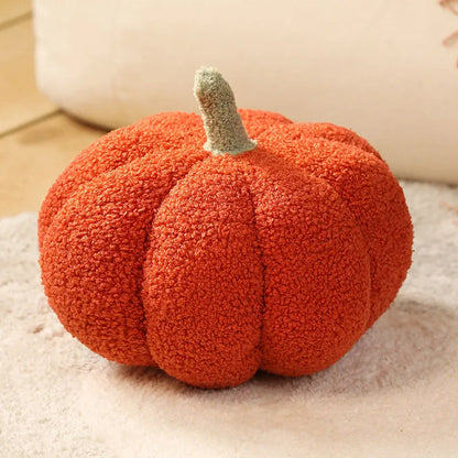 Pumpkin Plush Cushion - Soft Stuffed Pillow, Sofa Decoration, Halloween & Autumn Gift