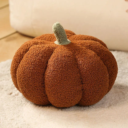 Pumpkin Plush Cushion - Soft Stuffed Pillow, Sofa Decoration, Halloween & Autumn Gift