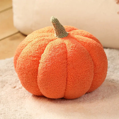 Pumpkin Plush Cushion - Soft Stuffed Pillow, Sofa Decoration, Halloween & Autumn Gift