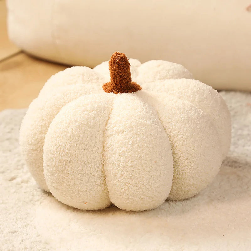 Pumpkin Plush Cushion - Soft Stuffed Pillow, Sofa Decoration, Halloween & Autumn Gift